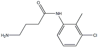 4-amino-N-(3-chloro-2-methylphenyl)butanamide