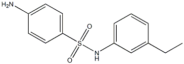 4-amino-N-(3-ethylphenyl)benzenesulfonamide