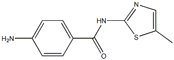 4-amino-N-(5-methyl-1,3-thiazol-2-yl)benzamide