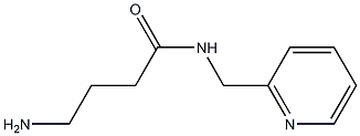 4-amino-N-(pyridin-2-ylmethyl)butanamide