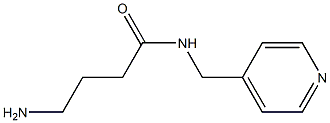 4-amino-N-(pyridin-4-ylmethyl)butanamide