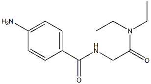 4-amino-N-[2-(diethylamino)-2-oxoethyl]benzamide Structure