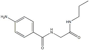  4-amino-N-[2-oxo-2-(propylamino)ethyl]benzamide