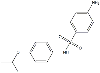 4-amino-N-[4-(propan-2-yloxy)phenyl]benzene-1-sulfonamide