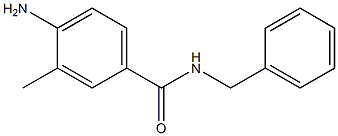 4-amino-N-benzyl-3-methylbenzamide Struktur