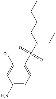 4-amino-N-butyl-2-chloro-N-ethylbenzene-1-sulfonamide