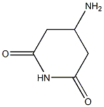4-aminopiperidine-2,6-dione 化学構造式