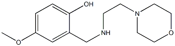 4-methoxy-2-({[2-(morpholin-4-yl)ethyl]amino}methyl)phenol