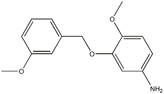 4-methoxy-3-[(3-methoxybenzyl)oxy]aniline