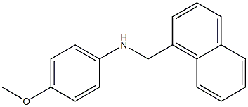 4-methoxy-N-(naphthalen-1-ylmethyl)aniline