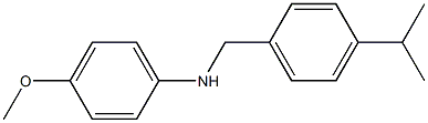 4-methoxy-N-{[4-(propan-2-yl)phenyl]methyl}aniline