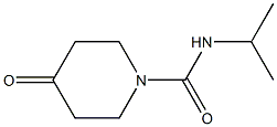  4-oxo-N-(propan-2-yl)piperidine-1-carboxamide