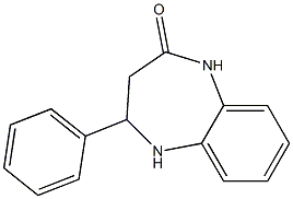 4-phenyl-2,3,4,5-tetrahydro-1H-1,5-benzodiazepin-2-one Structure