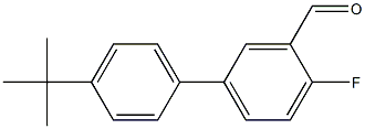 4'-tert-butyl-4-fluoro-1,1'-biphenyl-3-carbaldehyde|