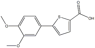 5-(3,4-dimethoxyphenyl)thiophene-2-carboxylic acid|