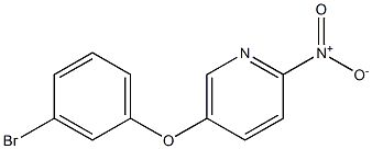 5-(3-bromophenoxy)-2-nitropyridine|