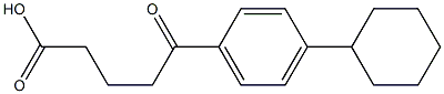 5-(4-cyclohexylphenyl)-5-oxopentanoic acid|