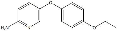 5-(4-ethoxyphenoxy)pyridin-2-amine Structure