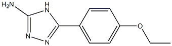 5-(4-ethoxyphenyl)-4H-1,2,4-triazol-3-amine Structure