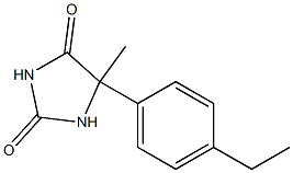 5-(4-ethylphenyl)-5-methylimidazolidine-2,4-dione Structure