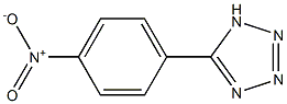 5-(4-nitrophenyl)-1H-1,2,3,4-tetrazole,,结构式