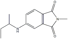 5-(butan-2-ylamino)-2-methyl-2,3-dihydro-1H-isoindole-1,3-dione