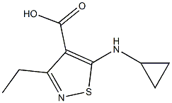 5-(cyclopropylamino)-3-ethylisothiazole-4-carboxylic acid