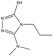 5-(dimethylamino)-4-propyl-4H-1,2,4-triazole-3-thiol