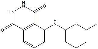 5-(heptan-4-ylamino)-1,2,3,4-tetrahydrophthalazine-1,4-dione Structure