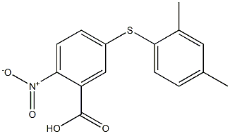 5-[(2,4-dimethylphenyl)sulfanyl]-2-nitrobenzoic acid