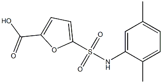 5-[(2,5-dimethylphenyl)sulfamoyl]furan-2-carboxylic acid