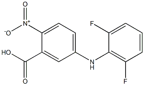 5-[(2,6-difluorophenyl)amino]-2-nitrobenzoic acid