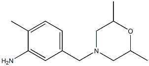 5-[(2,6-dimethylmorpholin-4-yl)methyl]-2-methylaniline