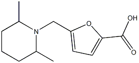 5-[(2,6-dimethylpiperidin-1-yl)methyl]furan-2-carboxylic acid|