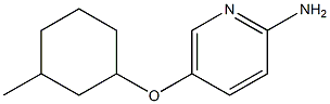 5-[(3-methylcyclohexyl)oxy]pyridin-2-amine Structure