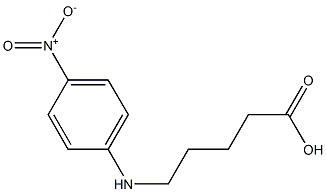 5-[(4-nitrophenyl)amino]pentanoic acid,,结构式