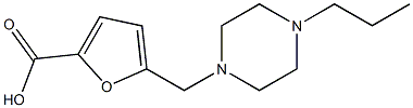 5-[(4-propylpiperazin-1-yl)methyl]furan-2-carboxylic acid