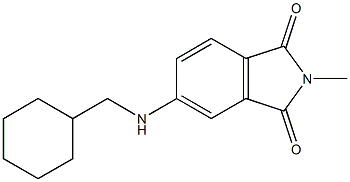 5-[(cyclohexylmethyl)amino]-2-methyl-2,3-dihydro-1H-isoindole-1,3-dione