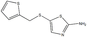 5-[(thien-2-ylmethyl)thio]-1,3-thiazol-2-amine