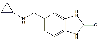 5-[1-(cyclopropylamino)ethyl]-2,3-dihydro-1H-1,3-benzodiazol-2-one