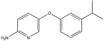 5-[3-(propan-2-yl)phenoxy]pyridin-2-amine|