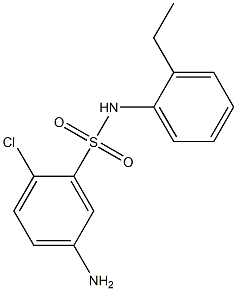 5-amino-2-chloro-N-(2-ethylphenyl)benzene-1-sulfonamide