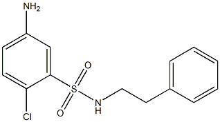  5-amino-2-chloro-N-(2-phenylethyl)benzene-1-sulfonamide