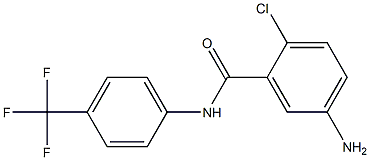 5-amino-2-chloro-N-[4-(trifluoromethyl)phenyl]benzamide