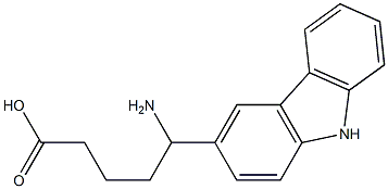 5-amino-5-(9H-carbazol-3-yl)pentanoic acid
