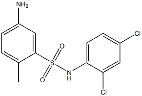 5-amino-N-(2,4-dichlorophenyl)-2-methylbenzene-1-sulfonamide Structure