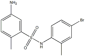 5-amino-N-(4-bromo-2-methylphenyl)-2-methylbenzene-1-sulfonamide