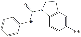 5-amino-N-phenyl-2,3-dihydro-1H-indole-1-carboxamide Structure