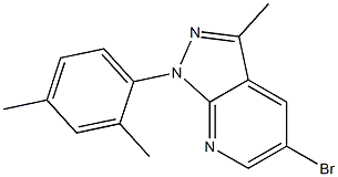 5-bromo-1-(2,4-dimethylphenyl)-3-methyl-1H-pyrazolo[3,4-b]pyridine|