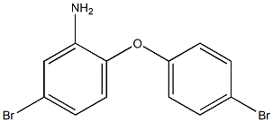5-bromo-2-(4-bromophenoxy)aniline Struktur